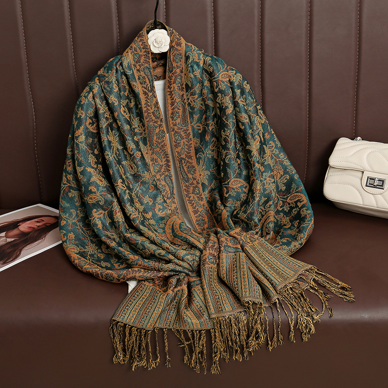 2024 Luxury Brand Cashmere Wom - Shawl Wrap Winter 评论和价格