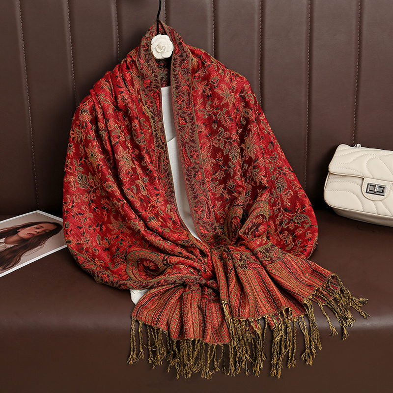 2024 Luxury Brand Cashmere Wom - Shawl Wrap Winter 评论和价格