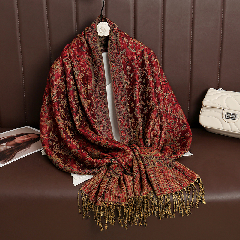 2024 Luxury Brand Cashmere Wom - Shawl Wrap Winter 评论和价格