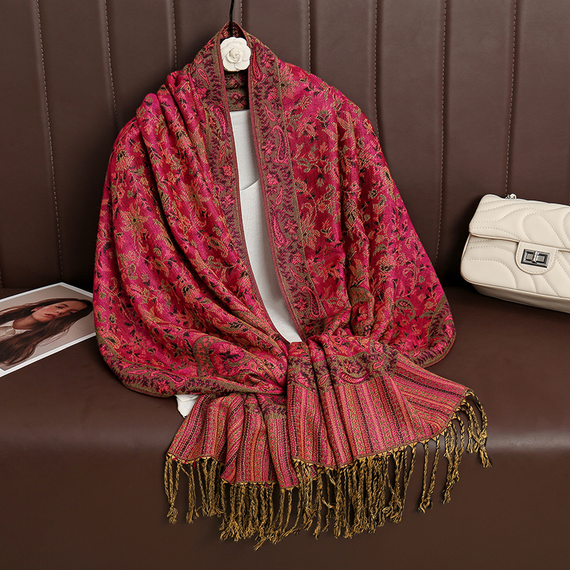 2024 Luxury Brand Cashmere Wom - Shawl Wrap Winter 评论和价格