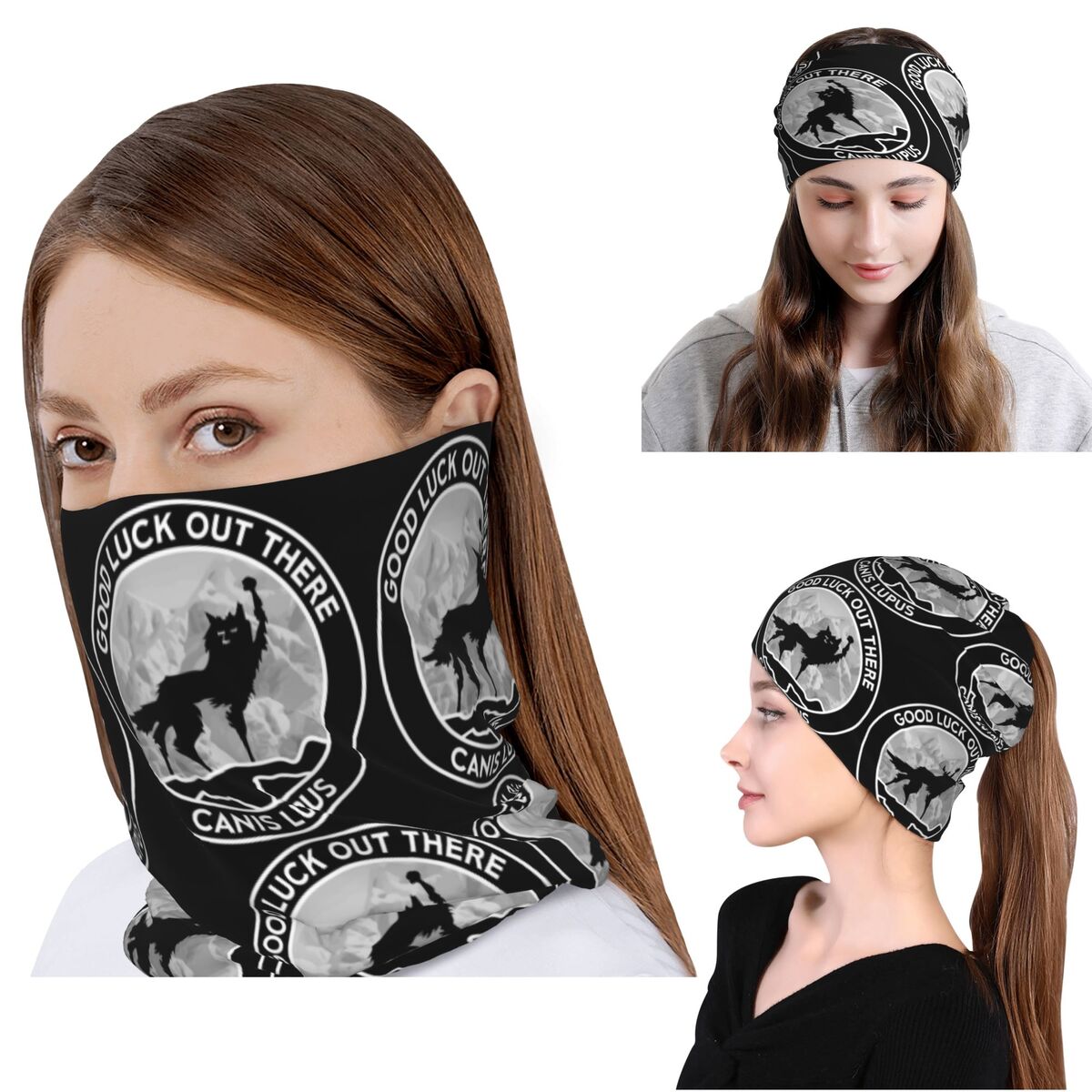 Fantastic Mr Fox - Wolf - Cani - Neck Gaiter Fleece 评论和价格