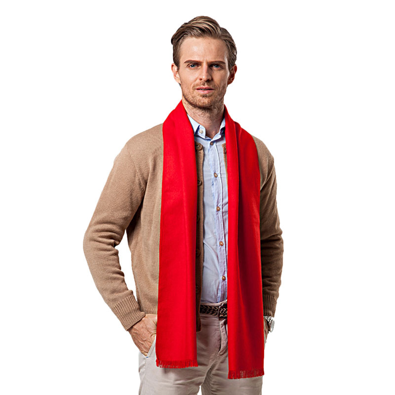 Fashion Winter Solid Color Men - Shawl Wrap Winter 评论和价格