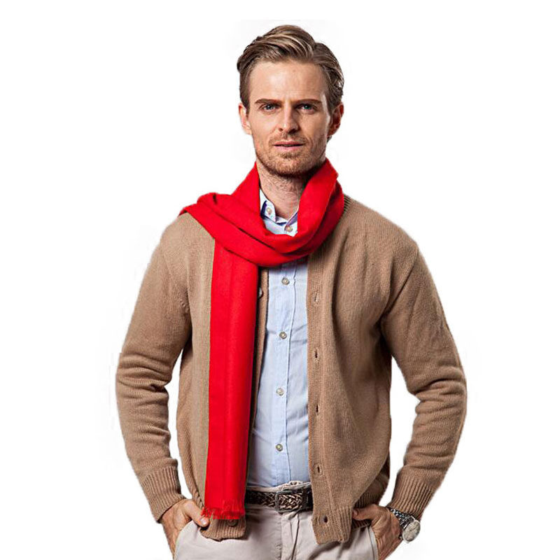 Fashion Winter Solid Color Men - Shawl Wrap Winter 评论和价格