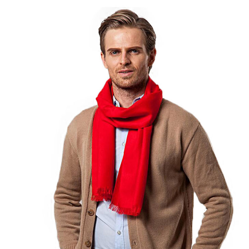 Fashion Winter Solid Color Men - Shawl Wrap Winter 评论和价格
