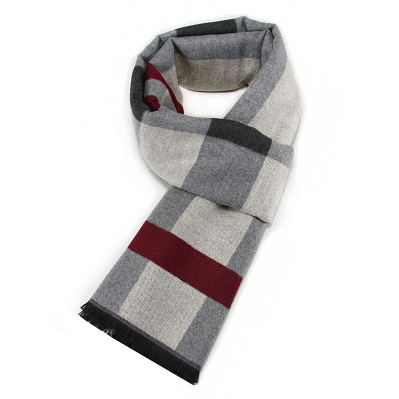 RUNMEIFA 2022 Classic Autumn & - Wool Scarf Men 评论和价格