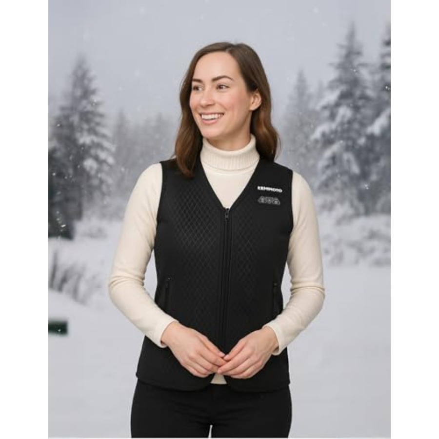 KEMIMOTO Womens Heated Vest El - Heated Vest Battery 评论和价格