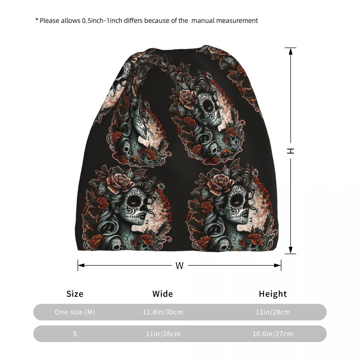 Alexander Gothic Las Elegantes - Knit Beanie Hat Warm 评论和价格