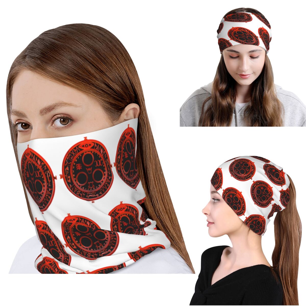 Silent Hill Bandana Neck Cover - Knit Beanie Hat Warm 评论和价格