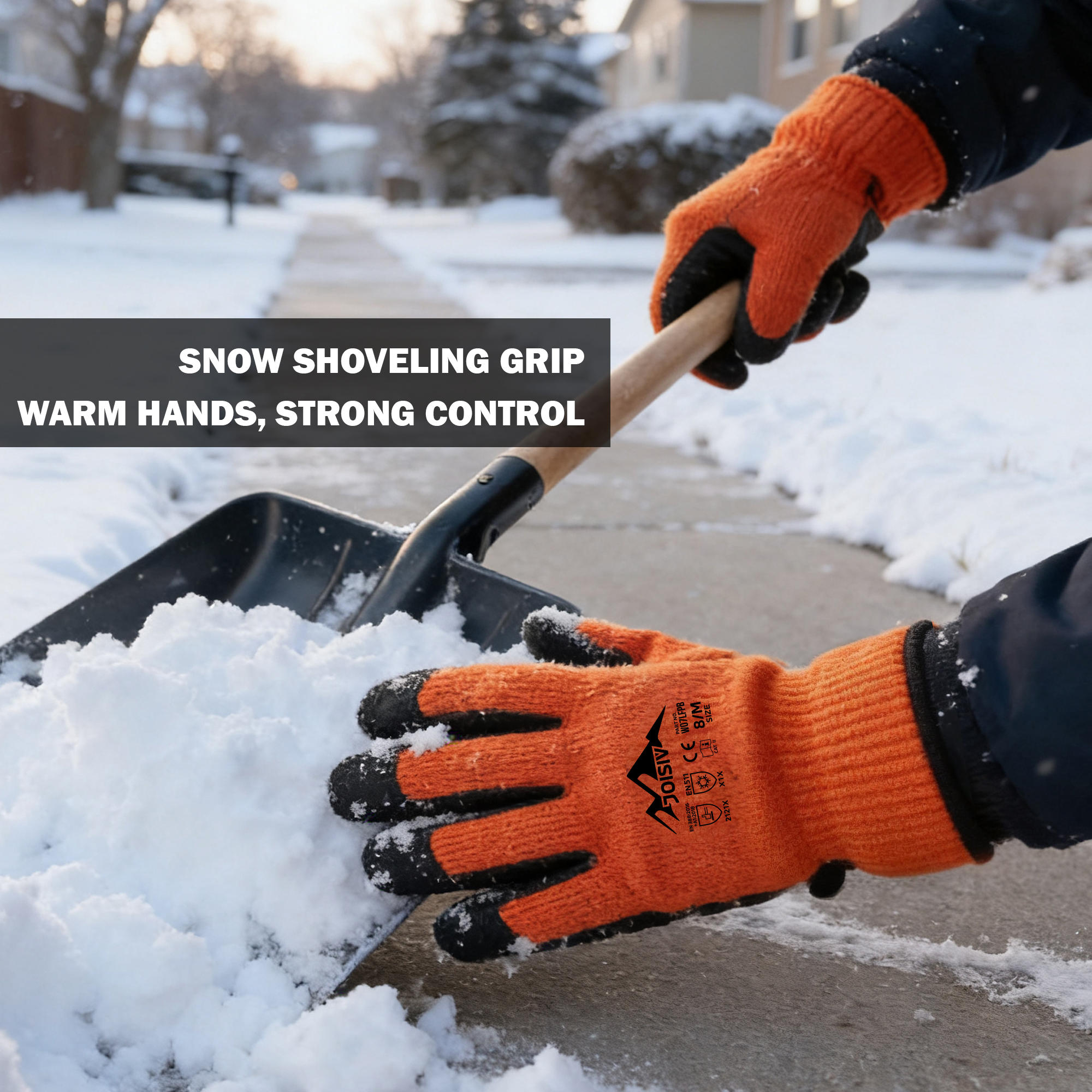 1 Pair Thermal Insulated Work  - Snow Glove Insulated 评论和价格