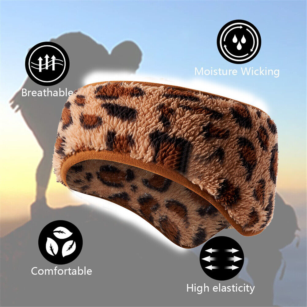 Men Women Winter Soft Fleece H - Fleece Ear Warmer Band 评论和价格