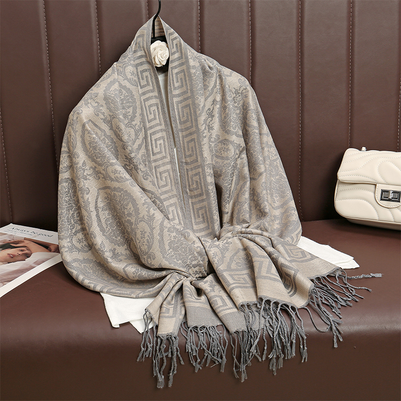 2024 Luxury Thick Cashmere Sca - Cashmere Pashmina Wrap 评论和价格