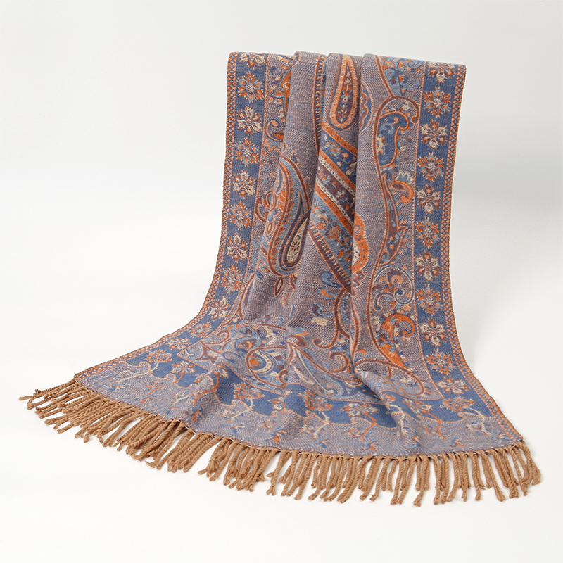 2024 Fashion Ethnic Style Wome - Cashmere Pashmina Wrap 评论和价格