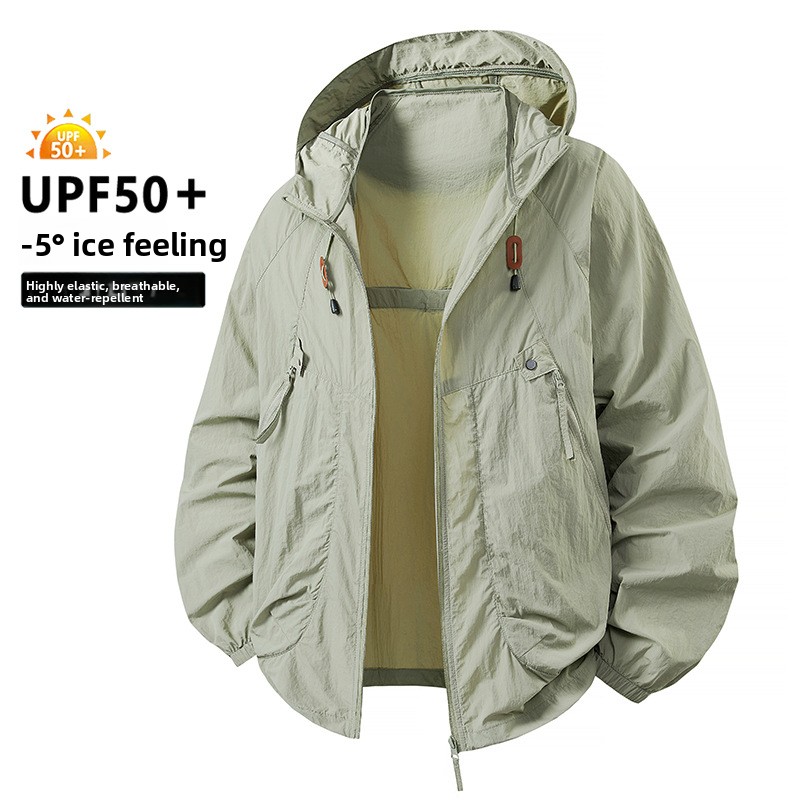 UPF50+ New Fashion Men Summer  - Down Jacket Packable 评论和价格