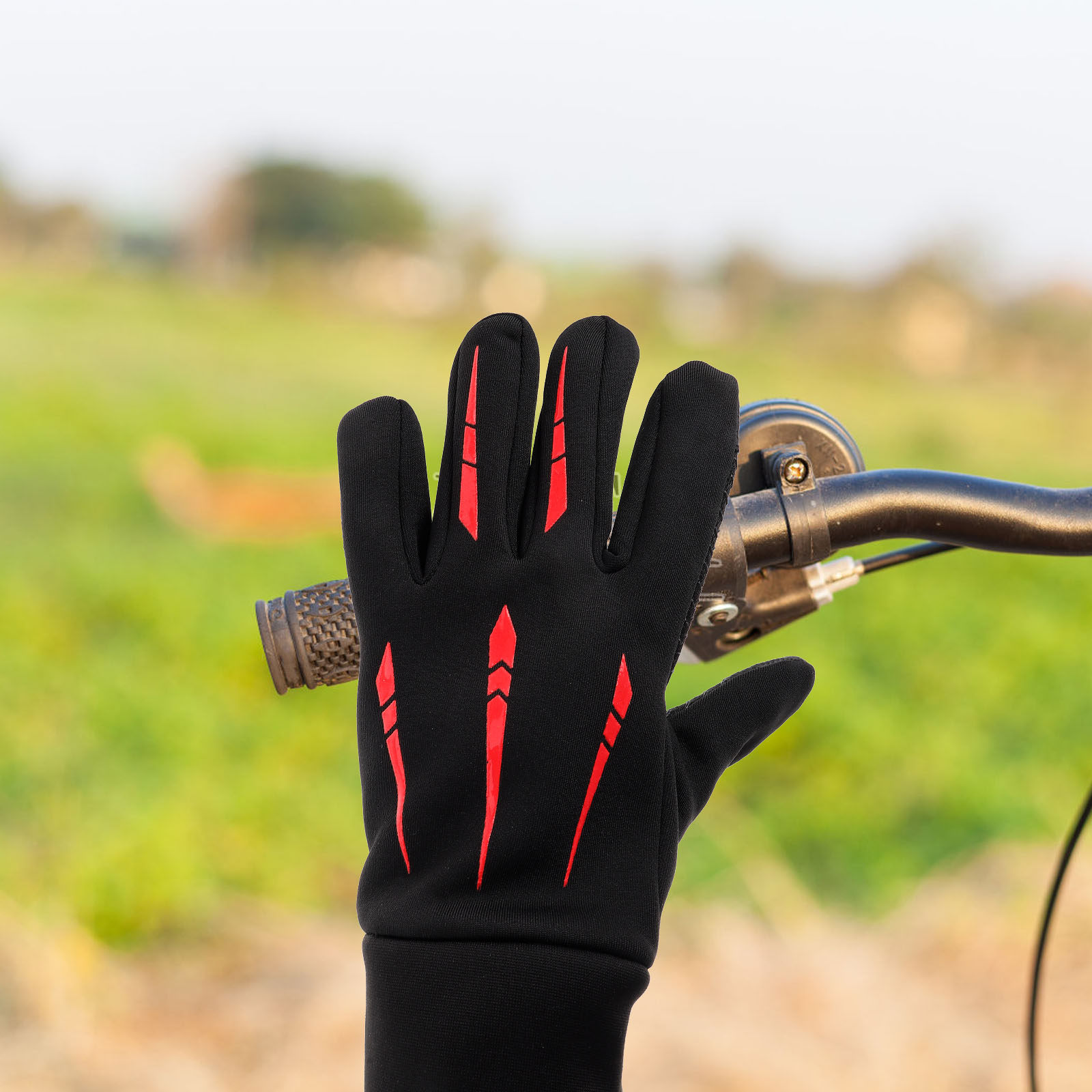 Windproof Waterproof Motorcycl - Touch Screen Gloves 评论和价格