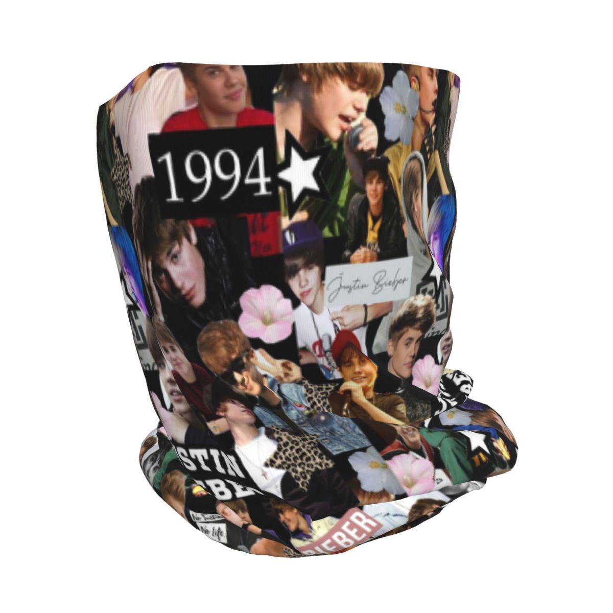 Justin Bieber Bandana Neck Cov - Knit Beanie Hat Warm 评论和价格