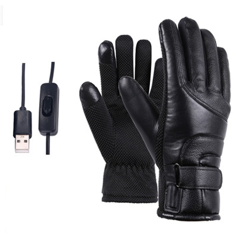 USB Electric Heated Gloves Out - Hand Warmer Electric 评论和价格