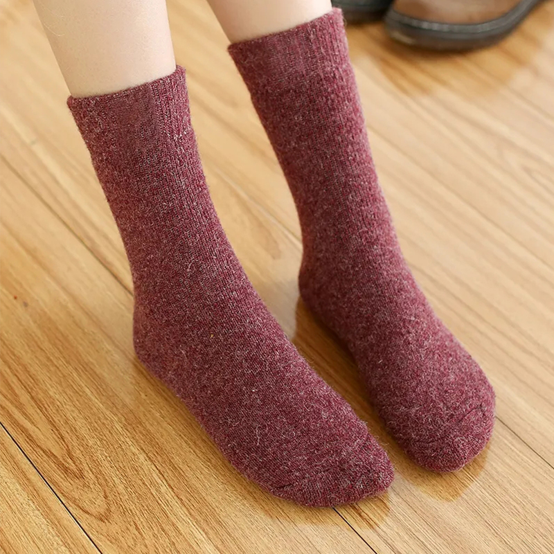 1 Pairs Winter Warm Women Sock - Thermal Sock Wool 评论和价格