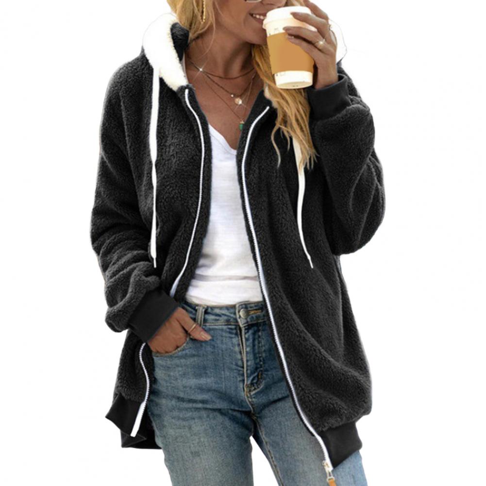Sherpa Jacket for Women Winter - Sherpa Hoodie Fleece 评论和价格