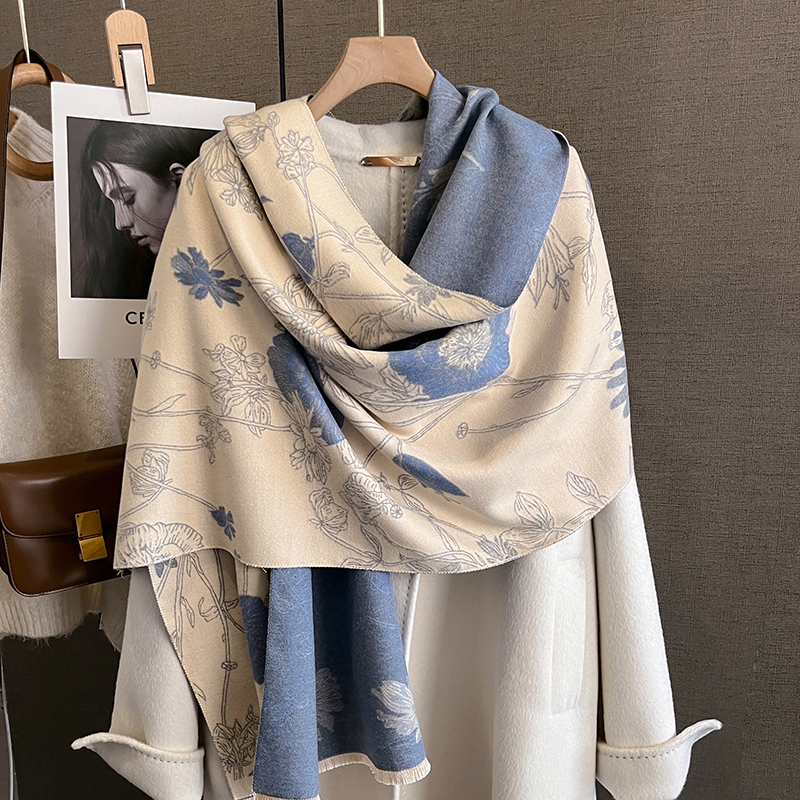 Winter Warm Cashmere Scarf for - Cashmere Pashmina Wrap 评论和价格