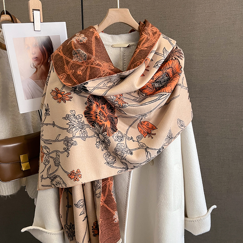 Winter Warm Cashmere Scarf for - Cashmere Pashmina Wrap 评论和价格