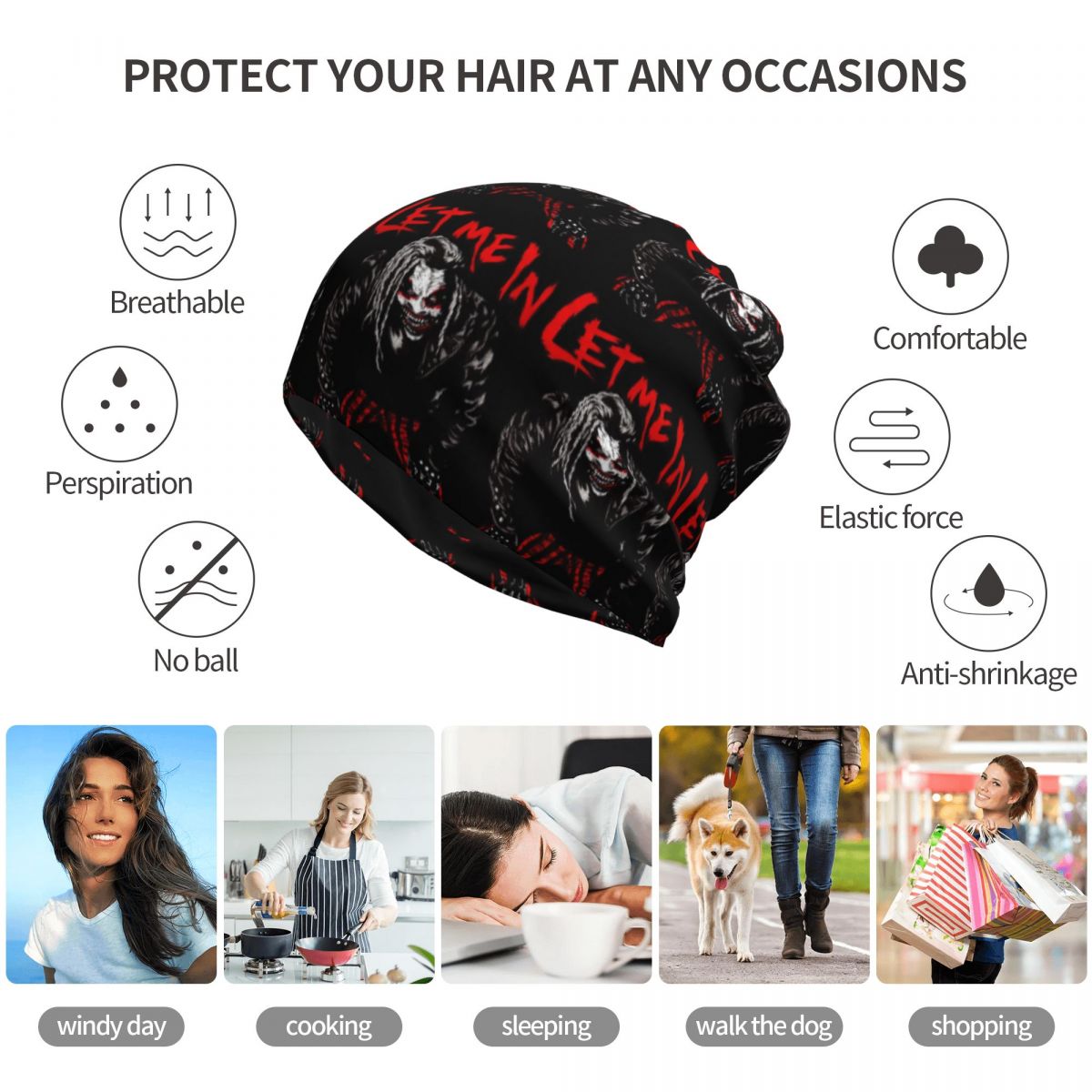 Bray Wyatt Vintage The Fiend C - Knit Beanie Hat Warm 评论和价格