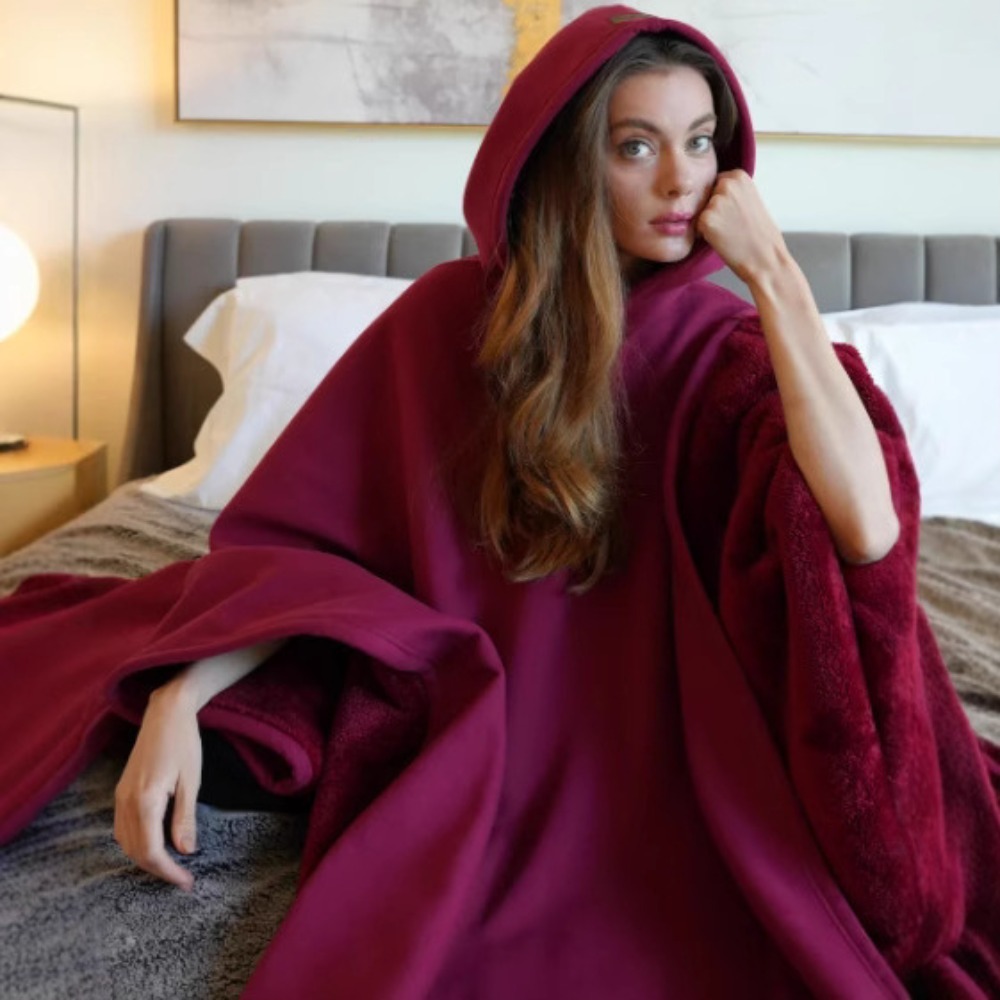 Good Quality Indio Cloak Hoodi - Shawl Wrap Winter 评论和价格