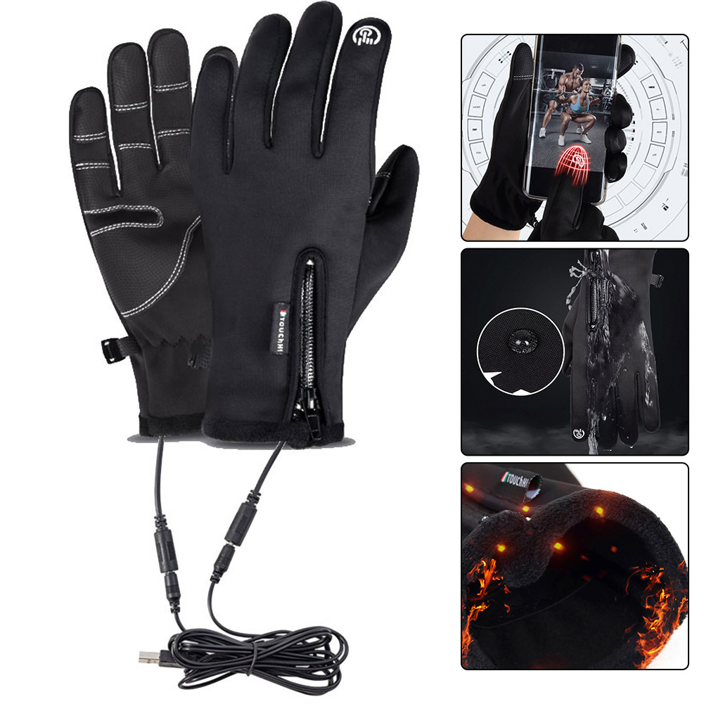 USB Touch Screen Gloves Heatin - Touch Screen Gloves 评论和价格