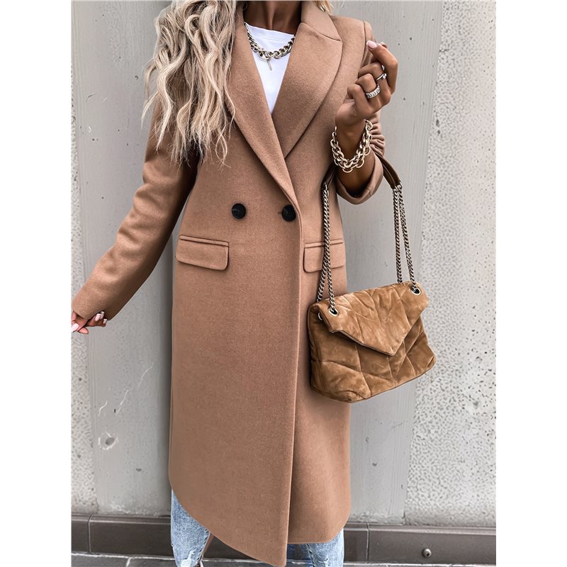 ABRT-Women's Winter Wool Coat  - Wool Coat Peacoat 评论和价格