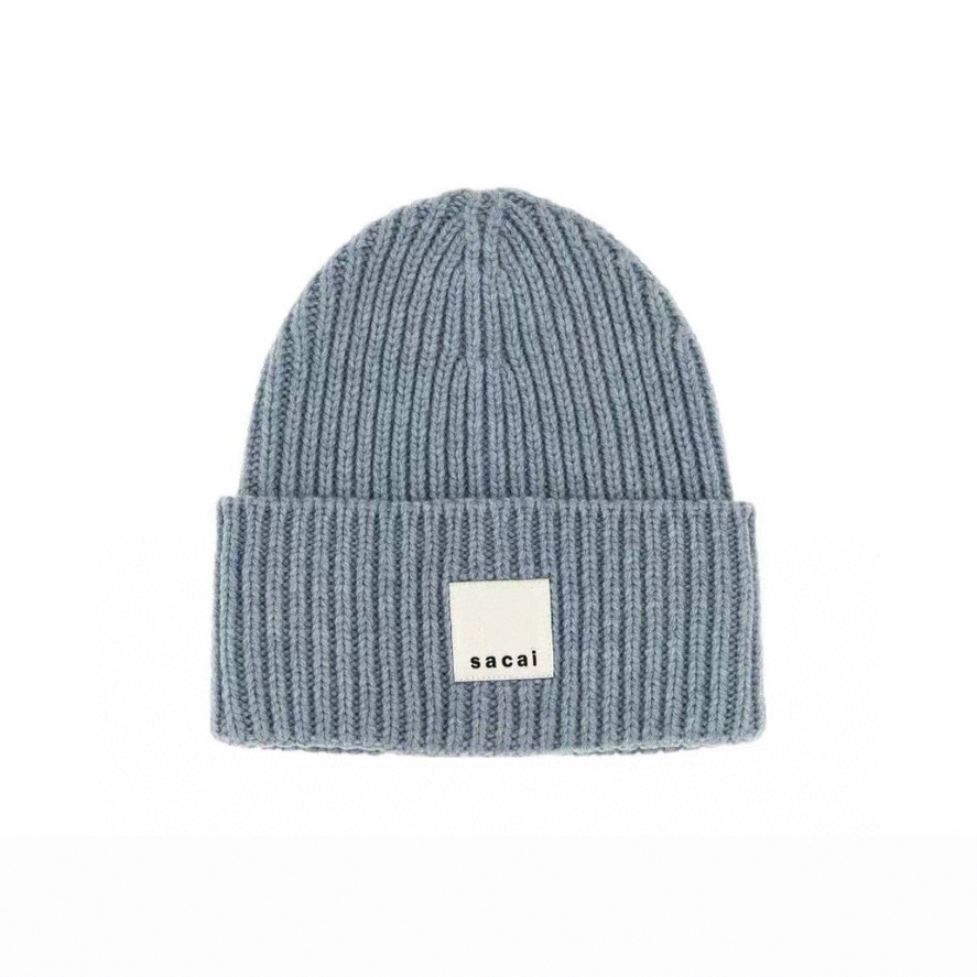 Vuu Sacai Collaborative Patchw - Knit Beanie Hat Warm 评论和价格
