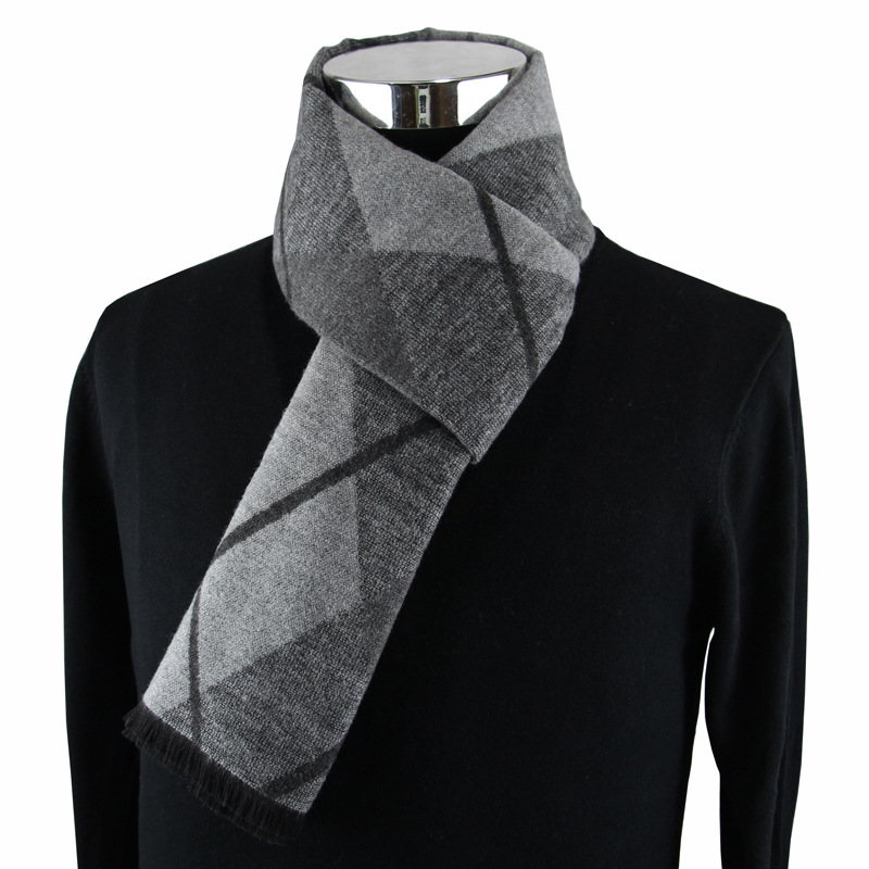 Newest fashion design casual s - Wool Scarf Men 评论和价格